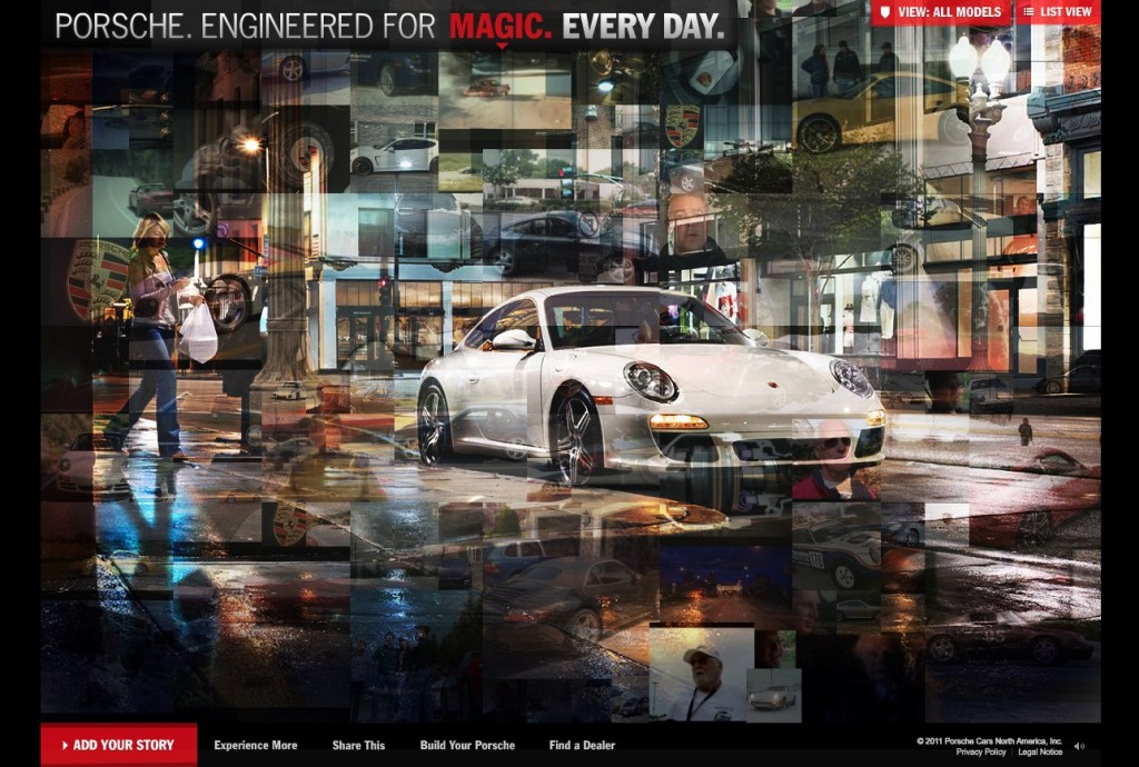 porsche every day magic site