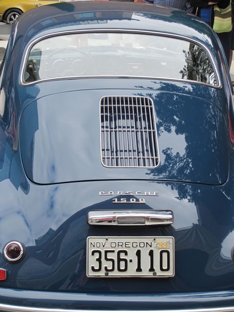 porsche 356 1953 rear