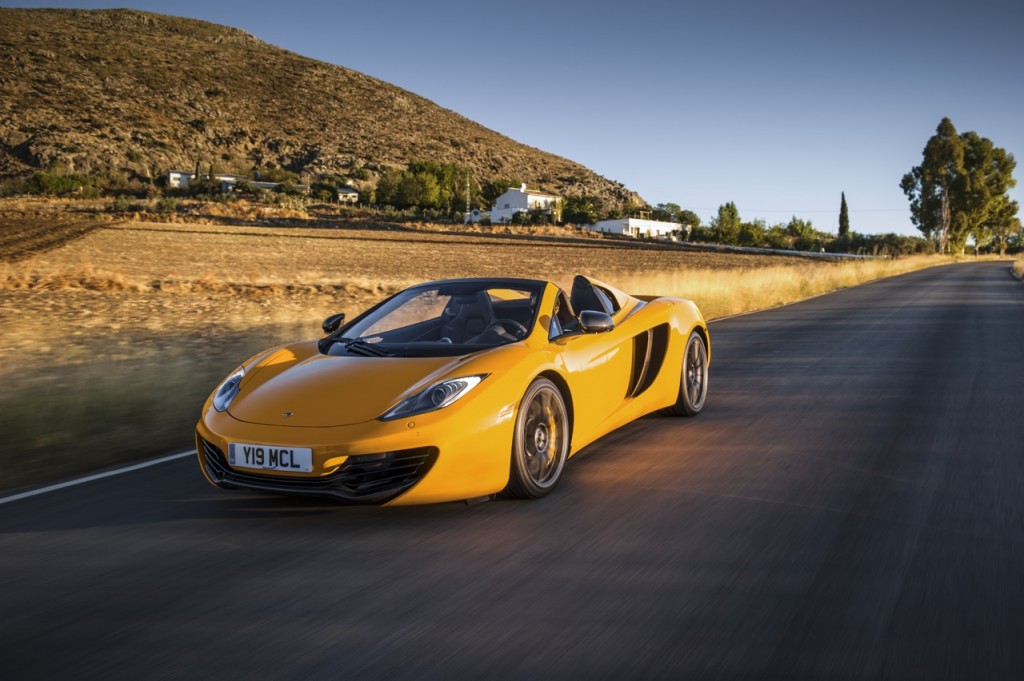 McLaren 12C Spider Debut