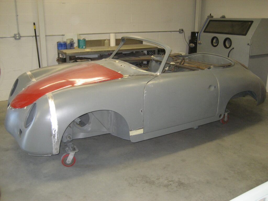 porsche 356 1957 cabriolet restoration