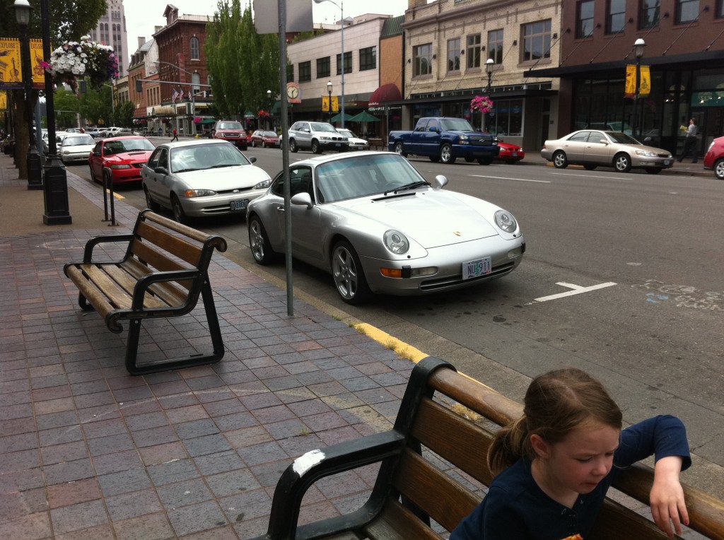 porsche 911 silver